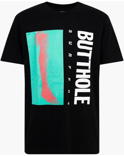 Supreme Butthole Surfers Leg T-shirt "ss 21" - Black
