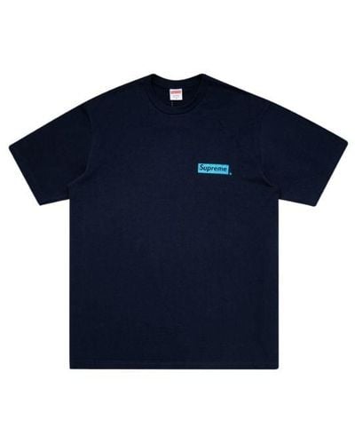 Supreme Spiral T-shirt "ss 21" - Blue