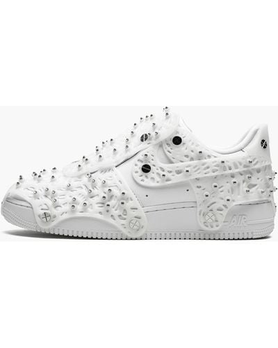 Nike Air Force 1 Low Lxx "swarovski Retroreflective Crystals White" Shoes - Black