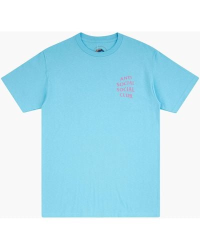 ANTI SOCIAL SOCIAL CLUB Sweetness T-shirt "weekly Item" - Blue