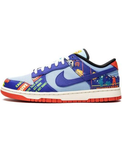 Nike Dunk Low Retro "chinese New Year Firecracker" Shoes - Blue