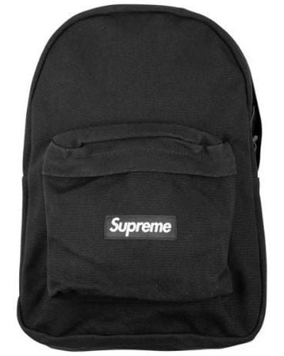 Supreme Canvas Backpack "fw 20" - Black