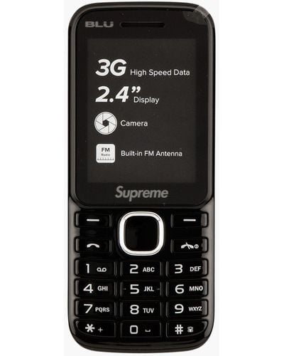 Supreme Blu Burner Phone "fw 19" - Black