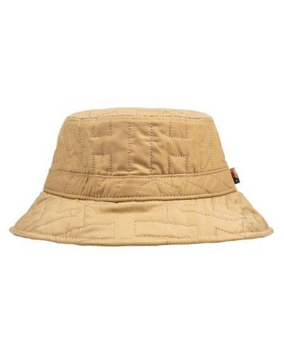 Honor The Gift H Quilted Bucket Hat "khaki" - Black