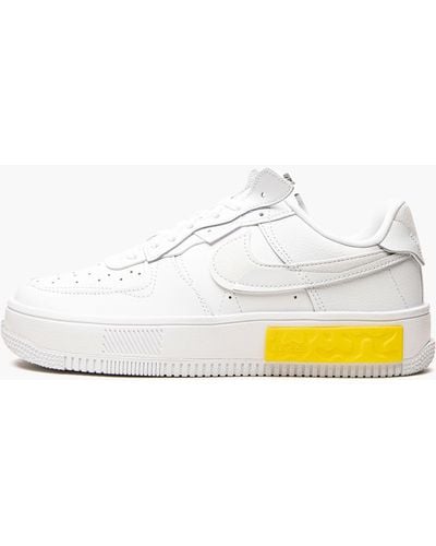 Nike Air Force 1 Fontanka White Leather Sneakers Sneakers Shoes Da7024