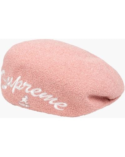 Supreme Kangol Bermuda 504 Hat "ss 21" - Pink