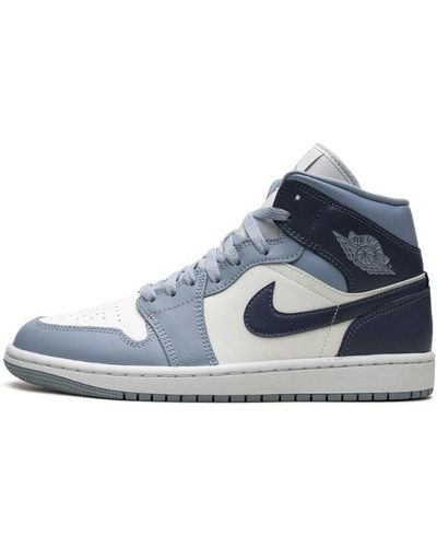 Nike Air 1 Mid "two-tone Blue" Shoes