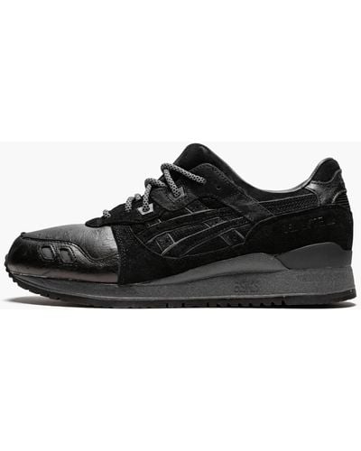 Asics Gel Lyte Iii "solefly/night Haven" Shoes - Black