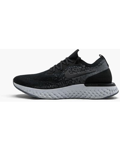 Nike Epic React Flyknit Shoes - Black