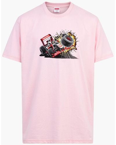 Supreme Crash T-shirt "fw 21" - Pink