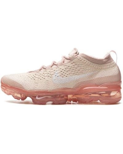 Nike Air Vapormax 2023 Flyknit "oatmeal Pearl Pink" Shoes - Black