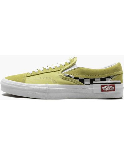 Vans Slip-on Cap Shoes - Yellow