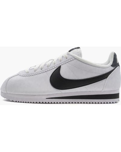 Nike Classic Cortez Leather Shoes - White