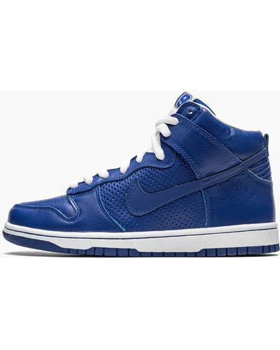 Nike Dunk High Pro Sb "t19" Shoes - Blue