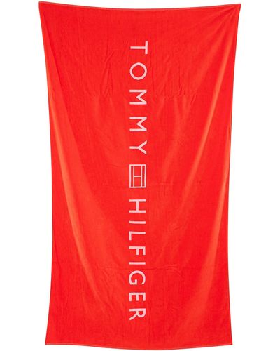 Tommy Hilfiger Original Towel - Red