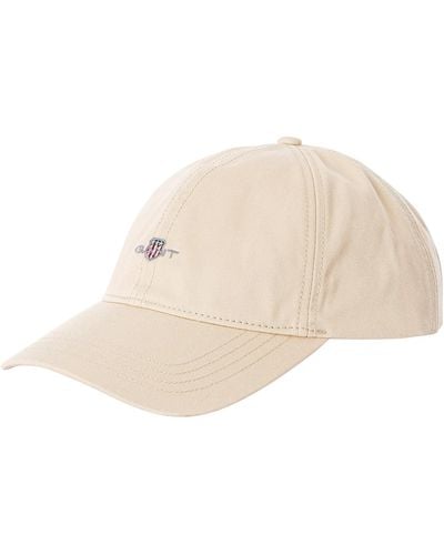 GANT Shield Baseball Cap - Natural