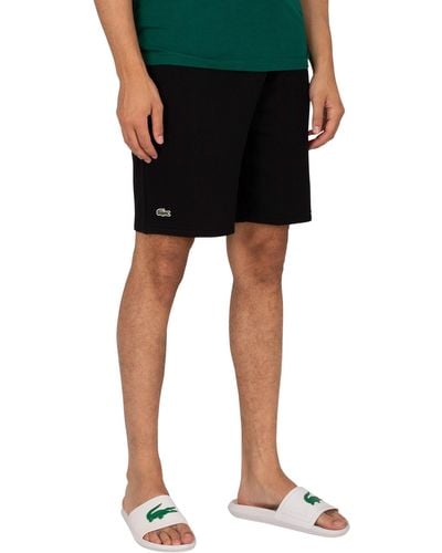 Lacoste Logo Sweat Shorts - Black