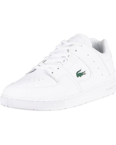 Amazon.com | Lacoste Men's Powercourt Sneaker, Blanc/Blanc, 7 | Fashion  Sneakers