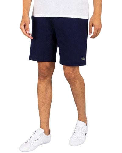 Lacoste Logo Sweat Shorts - Blue