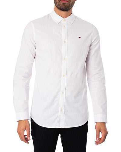 Tommy Hilfiger Casual shirts and button-up shirts for Men | Online Sale up to 70% | Lyst
