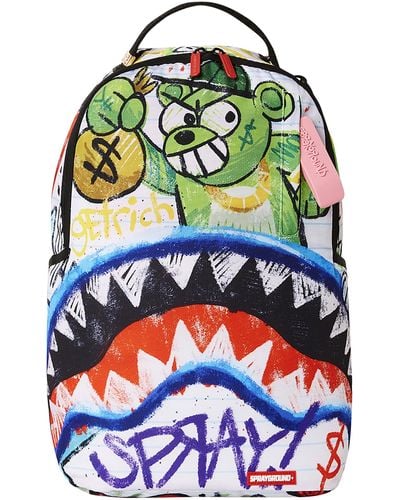 Sprayground Scribble Me Rich Backpack - Green