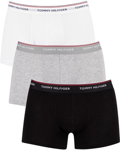 Tommy Hilfiger 3 Pack Premium Essential Trunks - Black