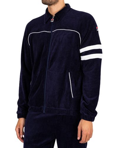 Fila Verdy Velour Jacket - Blue