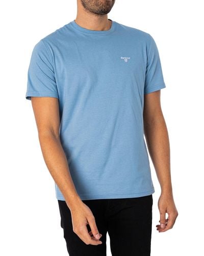 Barbour Essential Sports Tailored T-shirt - Blue