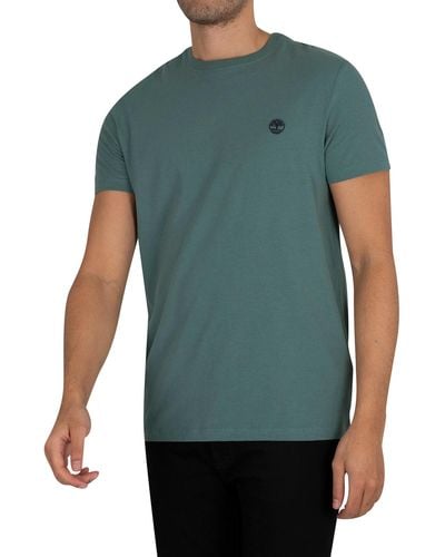 Timberland Dun River Crew Slim T-shirt - Green