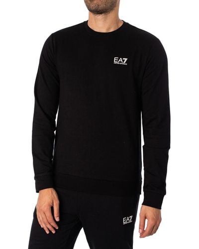 EA7 Logo Sweatshirt - Black