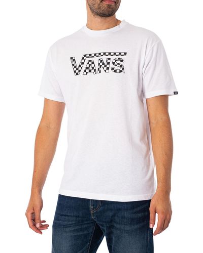 Vans Checkered T-shirt - White
