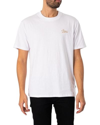 Pompeii3 Small Talk Graphic T-shirt - White