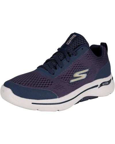Skechers Go Walk Arch Fit Trainers - Blue