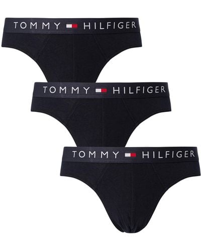Tommy Hilfiger 3 Pack Original Briefs - Black