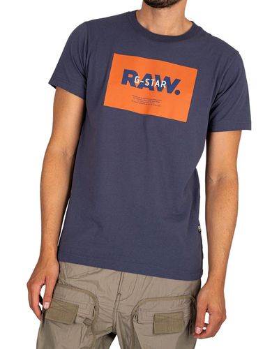 G-Star RAW Graphic T-shirt - Blue