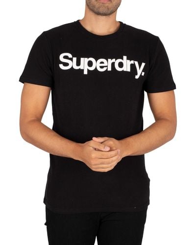 Superdry Core Logo T-shirt - Black