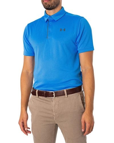 Under Armour Golf Tech Polo Shirt - Blue