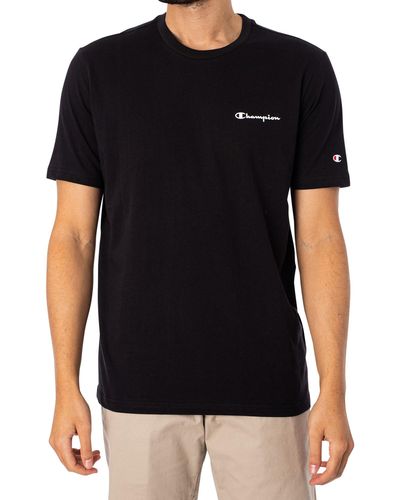 Champion Comfort Chest Logo T-shirt - Black