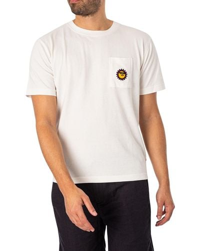 Far Afield Pocket T-shirt - White