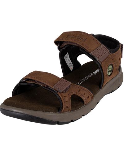 Timberland Governor's Island Strap Sandals - Brown