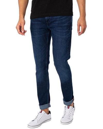 for Men Sale jeans up | 87% off | Lyst Tommy Straight-leg Online to Hilfiger