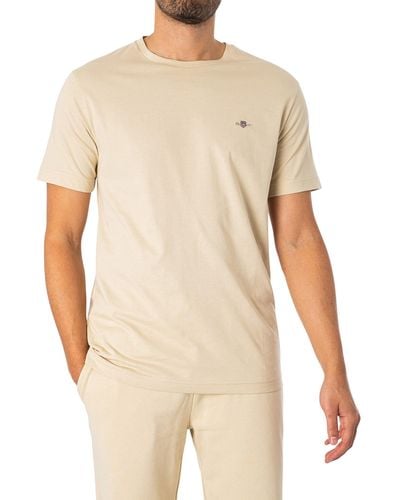 GANT Regular Shield T-shirt - White