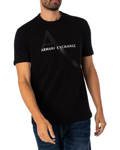 Armani Exchange Graphic T-shirt - Black