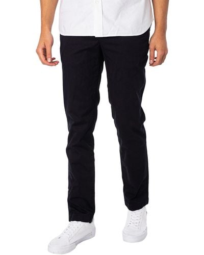 Lacoste Classic Slim Fit Stretch Chino Pants - Blue