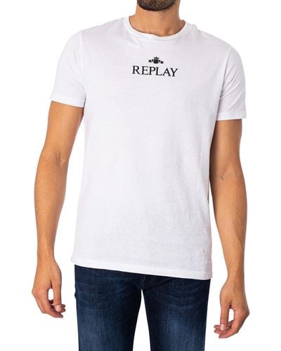 Replay Short sleeve t-shirts for Men | Online Sale up to 70% off | Lyst