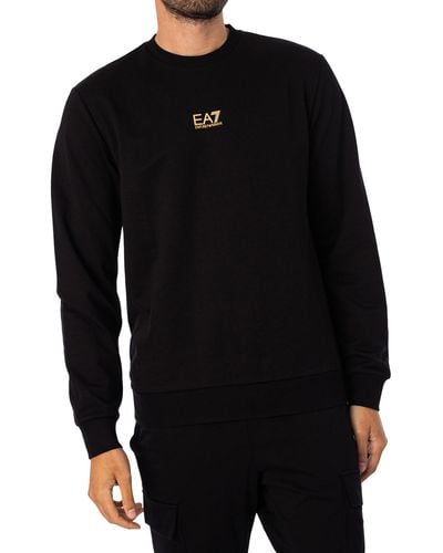 EA7 Logo Sweatshirt - Black