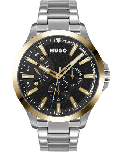 Metallic HUGO Watches for Men | Lyst