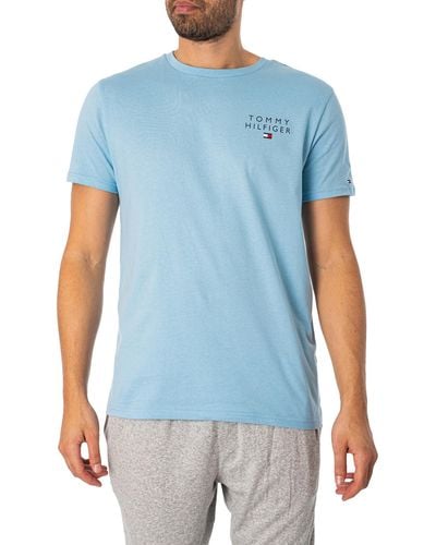 Tommy Hilfiger Lounge Logo T-shirt - Blue