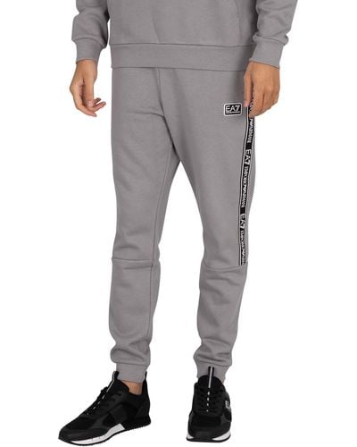EA7 Side Brand Joggers - Grey