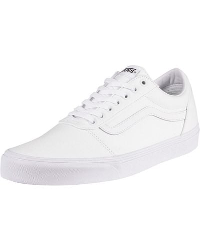 Vans Ward Canvas Sneakers - White